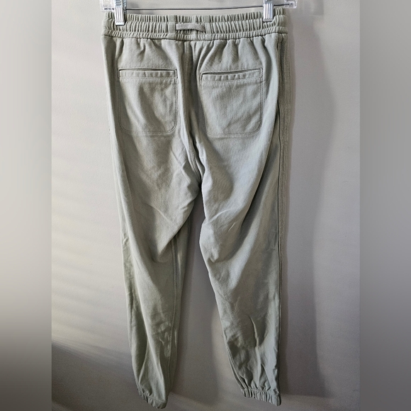 ATHLETA Women's Farallon Draw String Sage Green Athletic Pants, Sweatpants - Picture 5 of 7